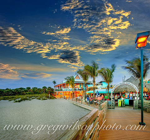 Tandem Construction Fins Restaurant,​ Venice, Florida