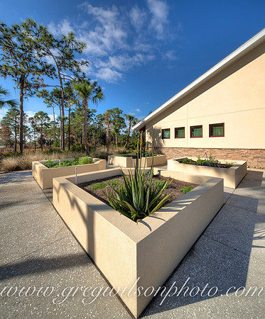 Architects Michael Carlson & Jedd Heap with Landscape Architect David Young, Center for Building Hope, Lakewood Ranch, Florida