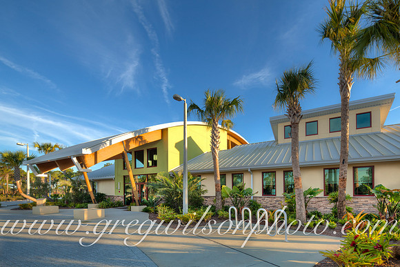 Architects Michael Carlson & Jedd Heap with Landscape Architect David Young, Center for Building Hope, Lakewood Ranch, Florida