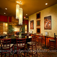 Kurt Lucas Interior Design, Daruma Restaurant, Sarasota, Florida